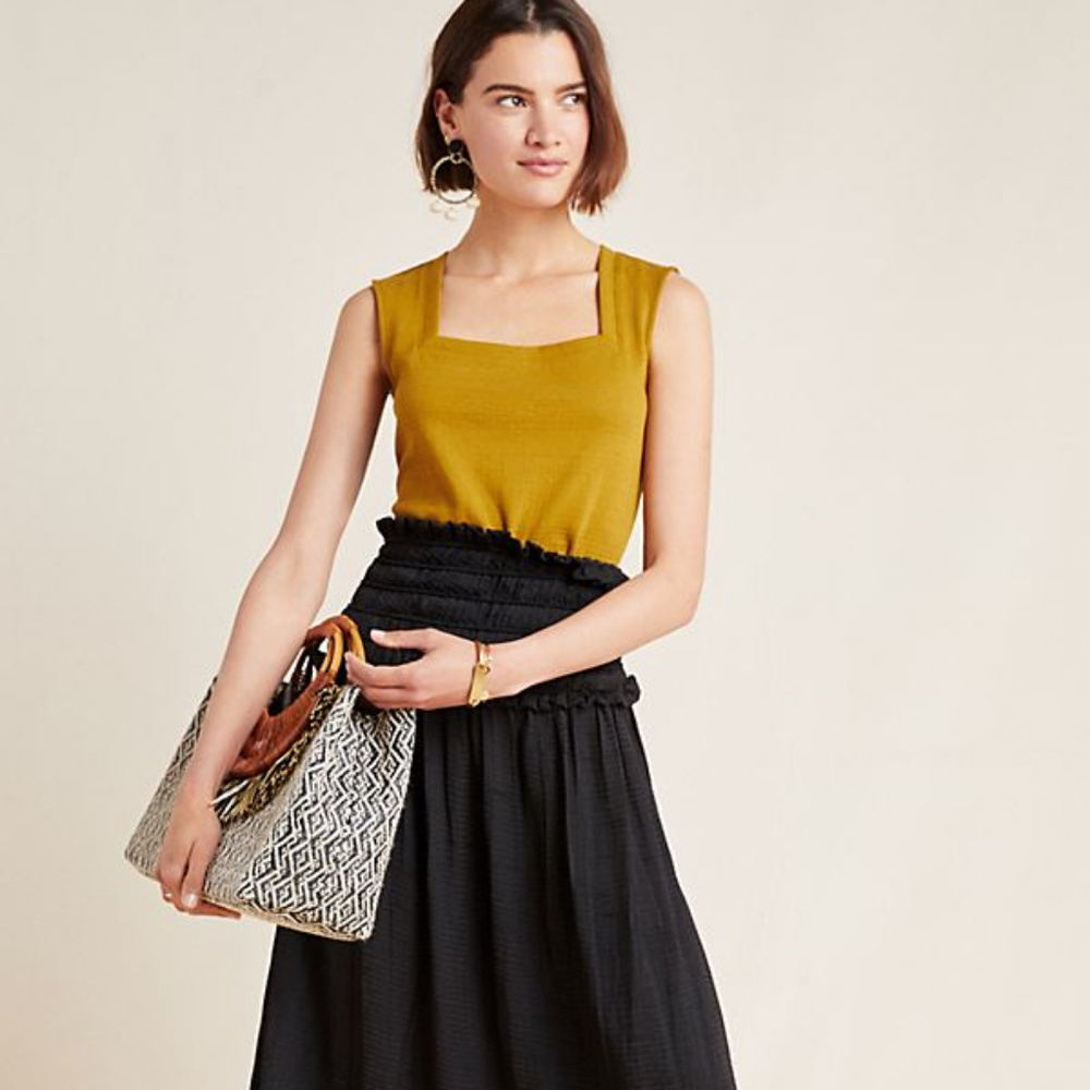 [Anthropology] Elodie Jacquard Tank